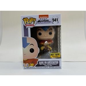 Funko Pop 541 Avatar Aang on Air Scooter Hot Topic Exclusive Common